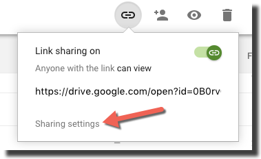 google drive url link