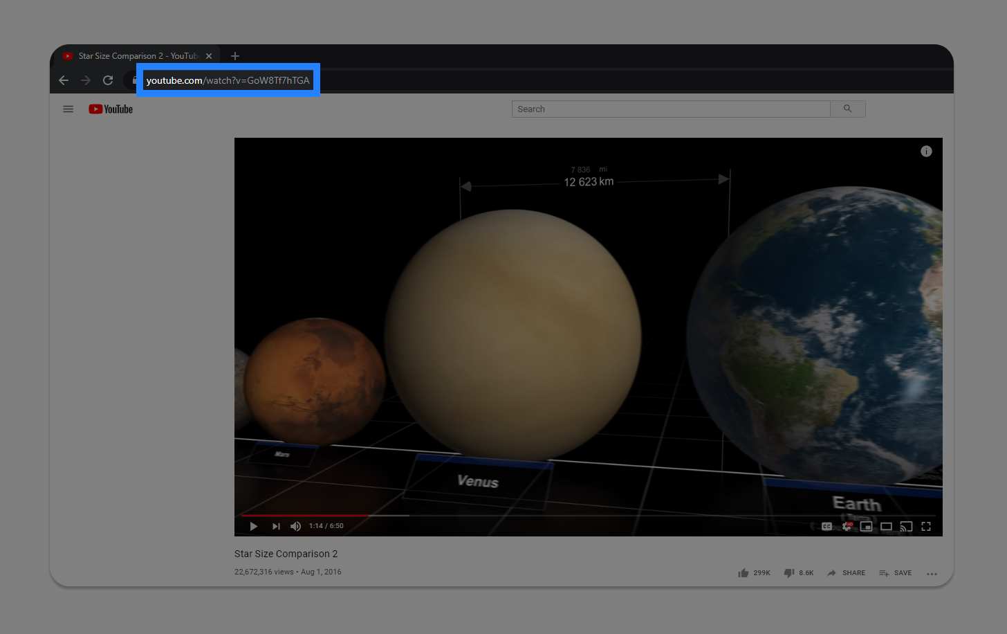 Star Size Comparison 2 