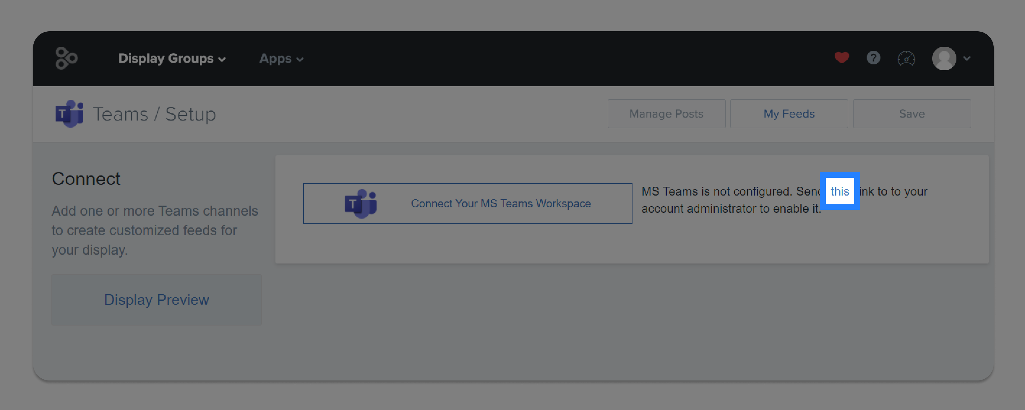 Manage the Updates app for your organization - Microsoft Teams