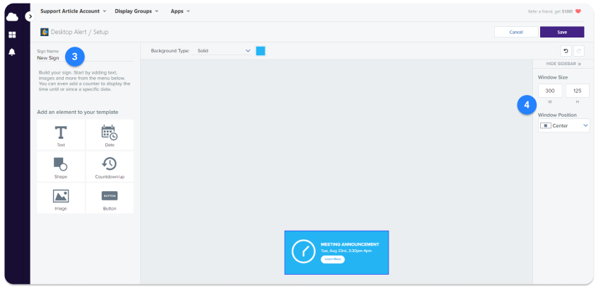 Desktop Alert – Enplug Support Center